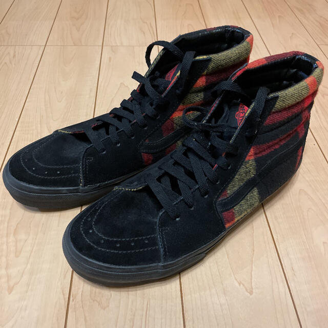 絶版品 VANS バンズ ヴァンズ SK8-HI スケートハイ チェック柄