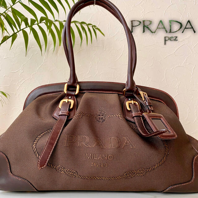 正規品 PRADA 本革 バッグ ショルダー プラダ