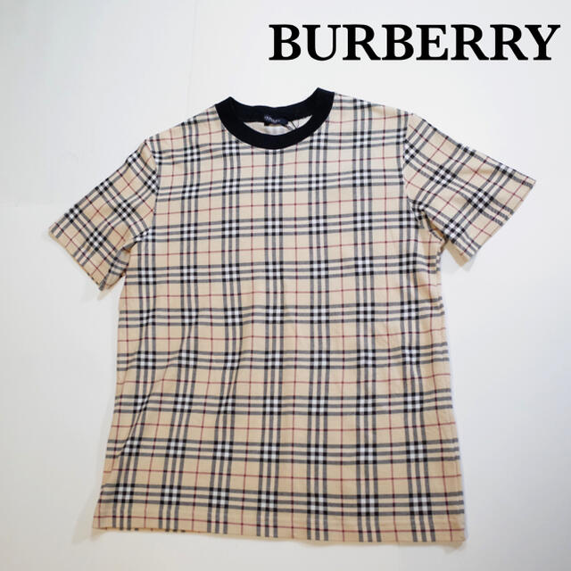 BURBERRバーバリー 半袖 ノバチェック Tシャツ