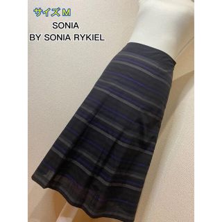 ソニアリキエル(SONIA RYKIEL)のSONIA BY SONIA RYKIEL ひざ丈スカート 素材軽め(ひざ丈スカート)