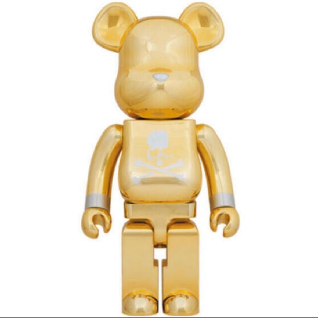 MEDICOM TOY(メディコムトイ)のBE@RBRICK mastermind JAPAN GOLD 1000％  エンタメ/ホビーのフィギュア(その他)の商品写真