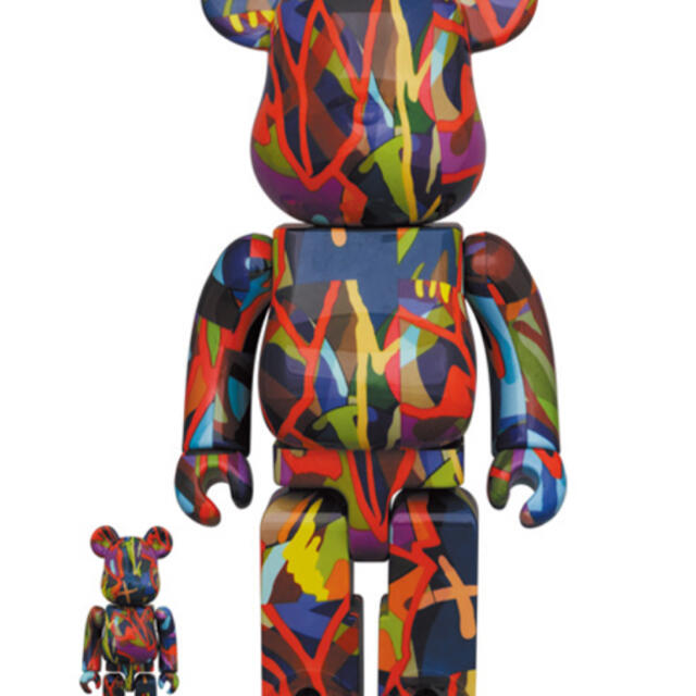 KAWS TOKYO FIRST BEARBRICK 100% & 400%  エンタメ/ホビーのおもちゃ/ぬいぐるみ(キャラクターグッズ)の商品写真