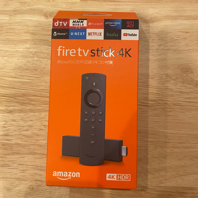 新品未開封　fire tv stick 4k