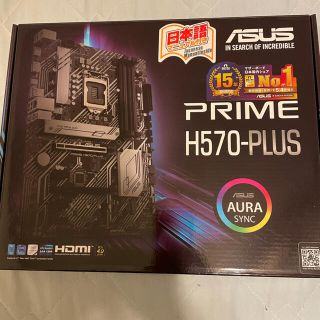 エイスース(ASUS)のASUS PRIME H570-PLUS マザーボード(PCパーツ)