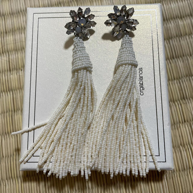 orgablanca/箱付/タッセルピアス/ピアス/SLV/オルガブランカ