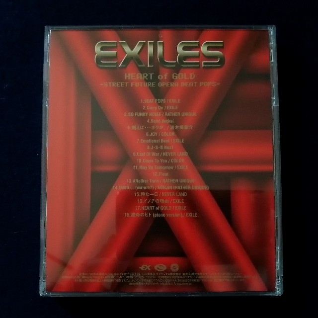 EXILE(エグザイル)のEXILES／HEART of GOLD エンタメ/ホビーのCD(ポップス/ロック(邦楽))の商品写真