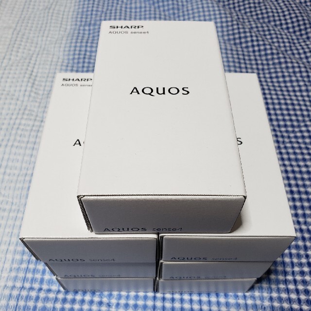 AQUOS(アクオス)のAQUOS sense  simフリー 14台セット★SH-M15,M17 スマホ/家電/カメラのスマートフォン/携帯電話(スマートフォン本体)の商品写真