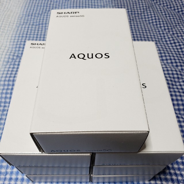 AQUOS(アクオス)のAQUOS sense  simフリー 14台セット★SH-M15,M17 スマホ/家電/カメラのスマートフォン/携帯電話(スマートフォン本体)の商品写真
