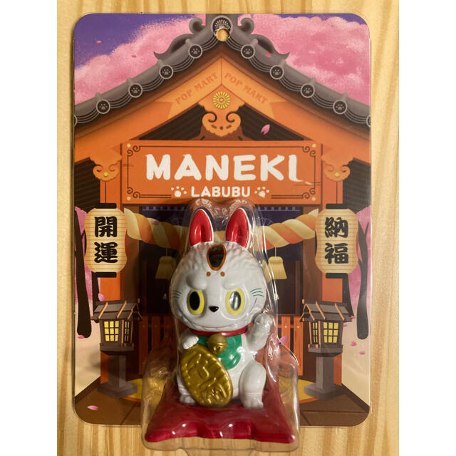 正規品 LABUBU 招き猫 ラブブ MANEKI POP MART 新品未開封