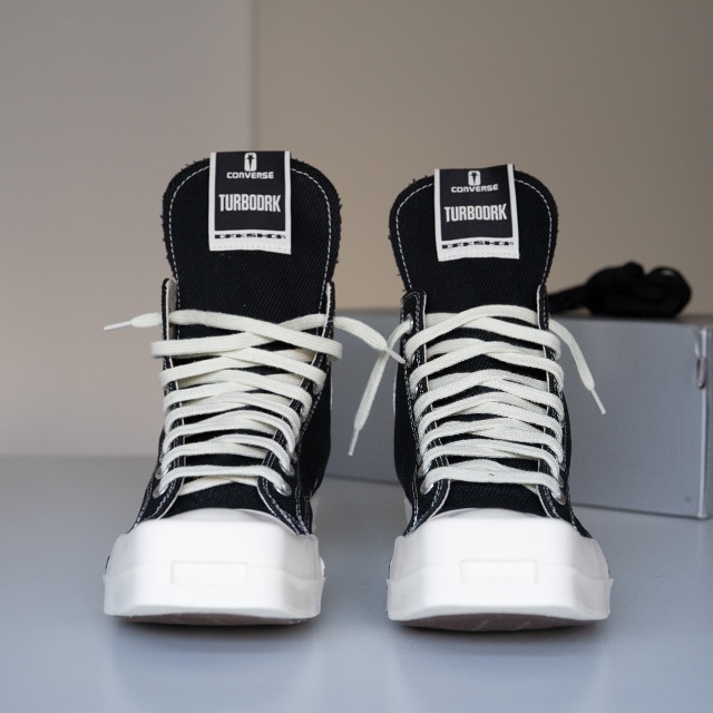 Rick Owens Converse Chuck Turbodrk 26.5