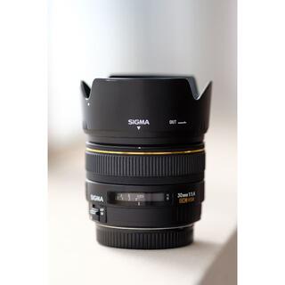 シグマ(SIGMA)のSIGMA 30mm f1.4 DC HSM EF 未記入保証書　ジャンク(レンズ(単焦点))