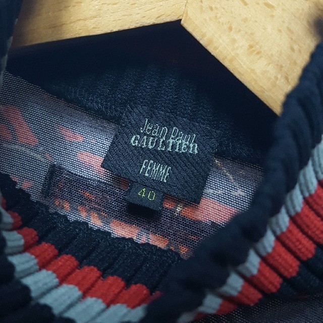 日本製 Jean Paul GAULTIER パワーネット ロンT カットソー 日本製 Jean Paul GAULTIER パワーネット ロンT カットソー