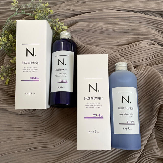 NAPUR(ナプラ)のナプラ N. パープルシャンプー320ml/トリートメント300g #エヌドット コスメ/美容のヘアケア/スタイリング(シャンプー/コンディショナーセット)の商品写真