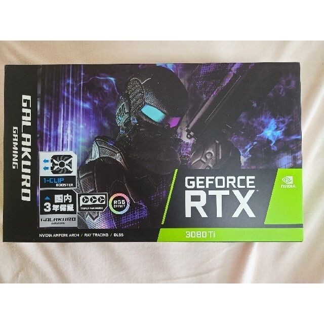 品質検査済 3080 RTX ti Nvidia GeForce 玄人志向 PCパーツ