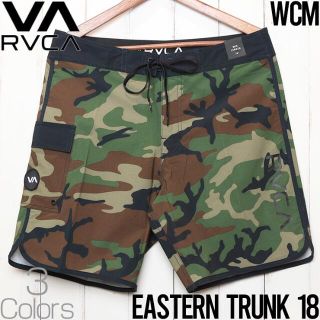 RVCA ルーカ EASTERN TRUNK 18 ボードショーツ サーフパンツ(サーフィン)