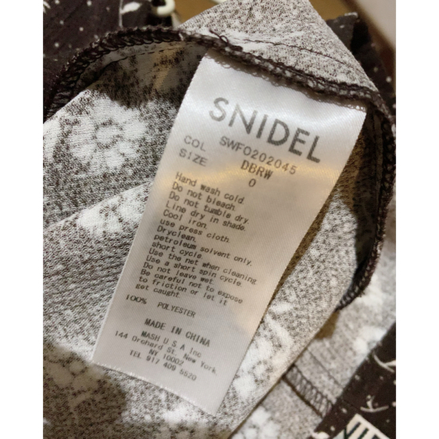 SNIDEL(スナイデル)の♡SNIDEL フラワーパターンタイトワンピース♡ レディースのワンピース(ロングワンピース/マキシワンピース)の商品写真