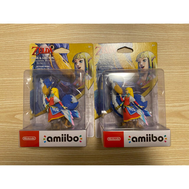 amiibo ZELDA ゼルダ　ゼルダ&ロフトバード　スカイウォードソード