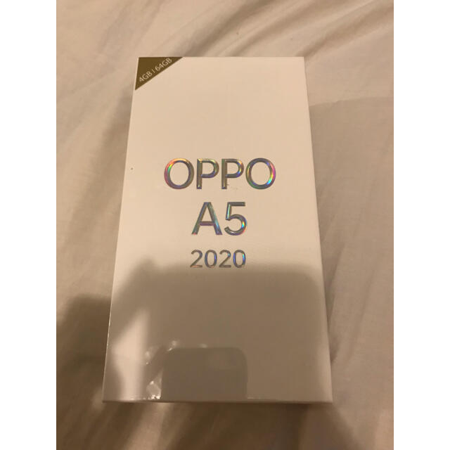 OPPO(オッポ)の週末セール　新品　未開封　OPPO A5 2020 スマホ/家電/カメラのスマートフォン/携帯電話(スマートフォン本体)の商品写真