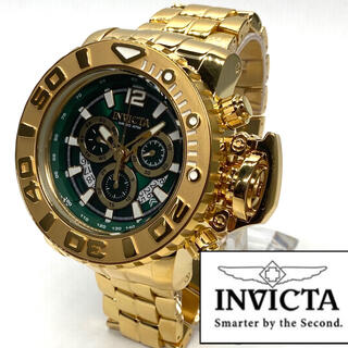 インビクタ メンズ腕時計(アナログ)（グリーン・カーキ/緑色系）の通販 
