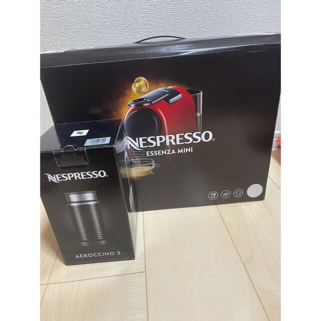 Nespresso essenza mini aeroccino3セット