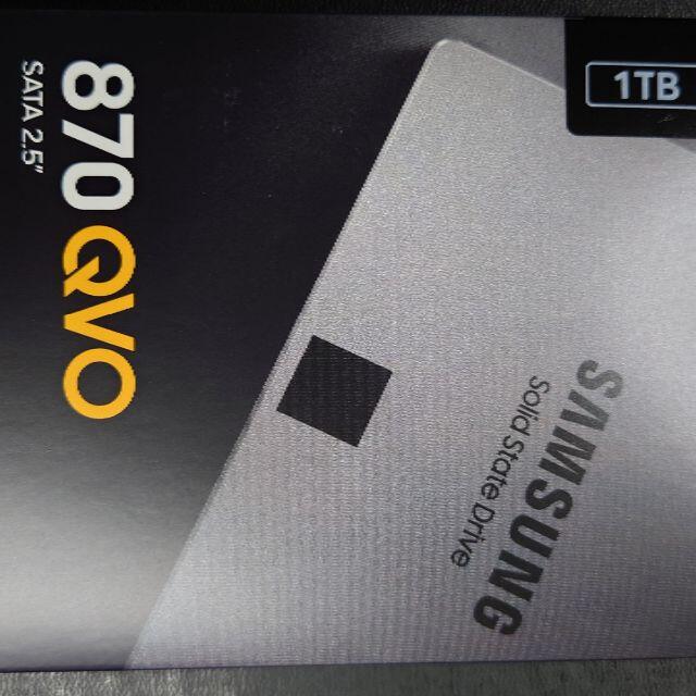 ☆新品☆Samsung 870QVO 1TB SSD MZ-77Q1T0B/IT