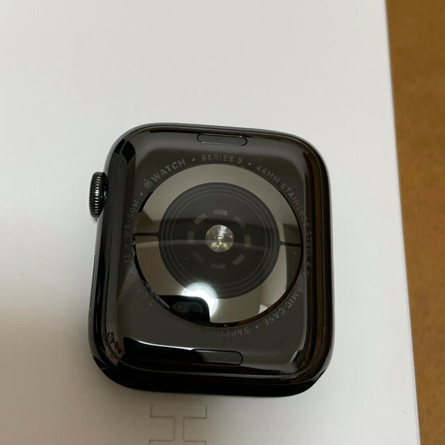 Apple Watch(アップルウォッチ)のApple Watch Series 5 ブラックステンレススチール ミラネーゼ メンズの時計(腕時計(デジタル))の商品写真