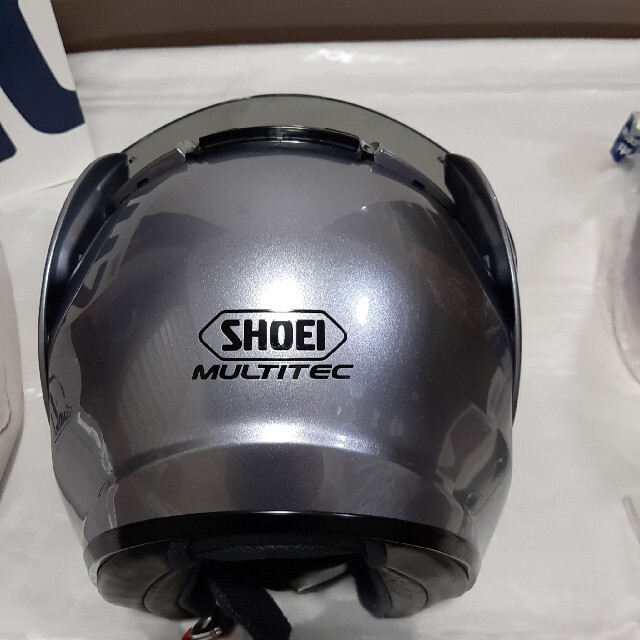 翔泳社(ショウエイシャ)のSHOEI MULTITEC ヘルメット　Mサイズ　57cm 自動車/バイクのバイク(ヘルメット/シールド)の商品写真