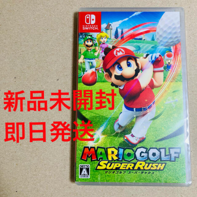 【未開封】マリオゴルフ スーパーラッシュ Nintendo Switch ソフト