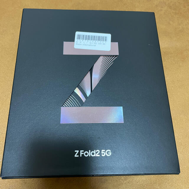 galaxy z fold2 ブロンズ　韓国版　極美品 5G