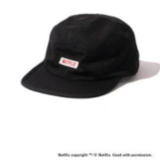 ビームス(BEAMS)のNETFLIX BEAMS Logo Cap BLACK(キャップ)