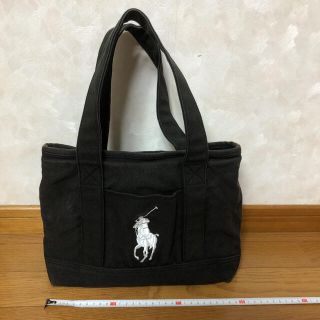 ポロラルフローレン(POLO RALPH LAUREN)のポロラルフローレン トートバッグ　黒(トートバッグ)