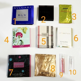 イヴサンローランボーテ(Yves Saint Laurent Beaute)の香水サンプル10点セット(香水(女性用))