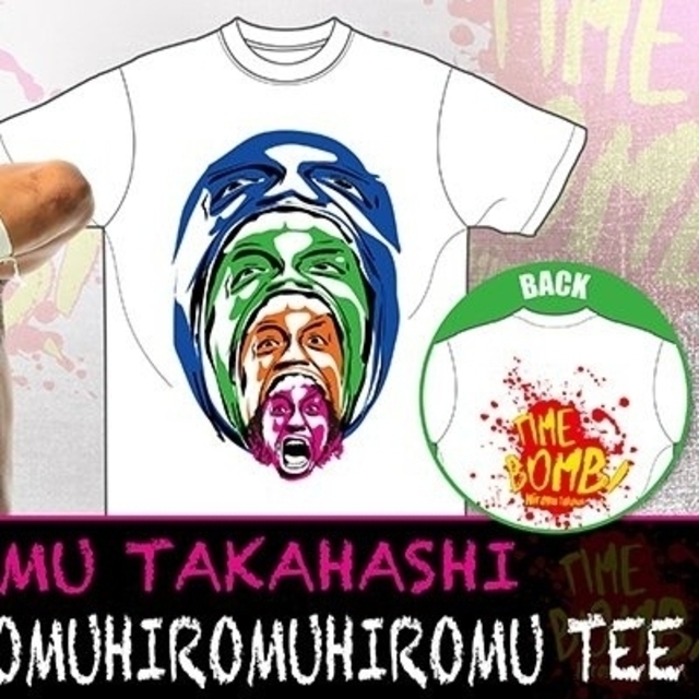 新日本プロレス 高橋ヒロムTIMEBOMB GOES Tシャツ 新品 ロスインゴ