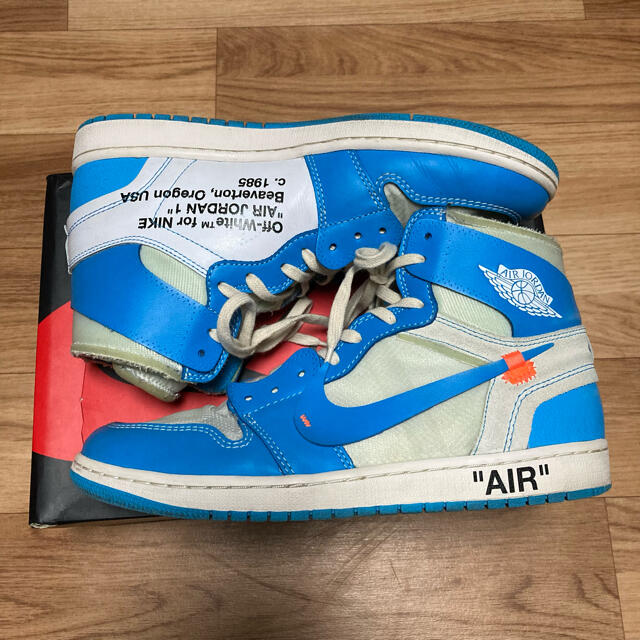 Off-White Nike Air Jordan 1 UNC 28.5cm