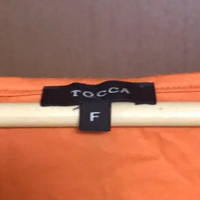 TOCCA(トッカ)の可愛い❤高級ブランド！【TOCCA】トッカ オレンジ❤カットソー トップス レディースのトップス(カットソー(半袖/袖なし))の商品写真