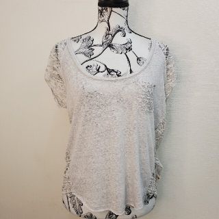 アバクロンビーアンドフィッチ(Abercrombie&Fitch)のabercrombie&fitch レース トップス(Tシャツ(半袖/袖なし))