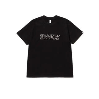ワンエルディーケーセレクト(1LDK SELECT)の【ennoy】Electric Logo T-Shirts 黒M(Tシャツ/カットソー(半袖/袖なし))