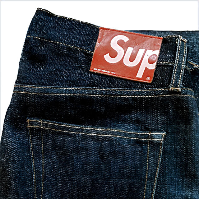 Supreme(シュプリーム)の【Supreme】Rigid Slim Jean indigo 32 メンズのパンツ(デニム/ジーンズ)の商品写真