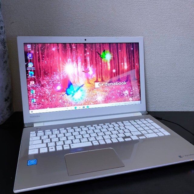 東芝(トウシバ)の東芝ノートパソコン　office搭載 スマホ/家電/カメラのPC/タブレット(ノートPC)の商品写真