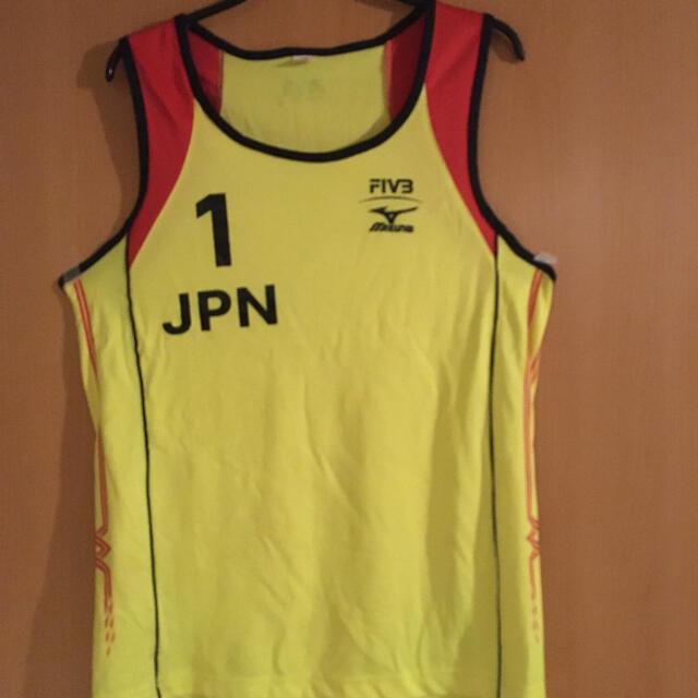 ビーチバレー ワールドツアー ルワンダ大会 日本代表ユニフォーム
