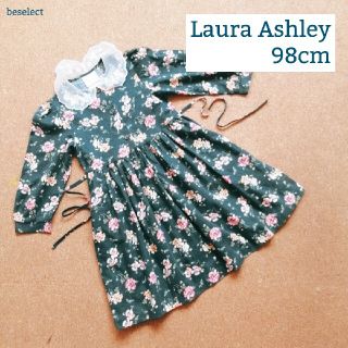 ローラアシュレイ(LAURA ASHLEY)の[Laura Ashley/95]ローラアシュレイ花柄ヴィンテージワンピース(ワンピース)