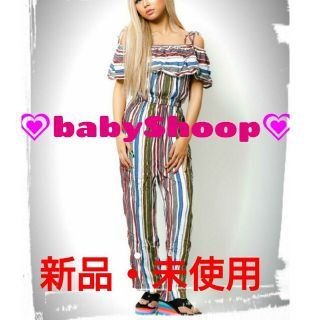 ベイビーシュープ(baby shoop)の★baby shoop・ベイビーシュープ★新品・未使用★エスニックオールインワン(オールインワン)