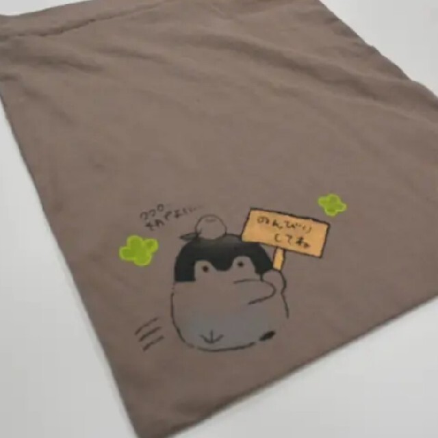 新品♡コウペンちゃん　Tシャツ　フリーサイズ　半袖　紺色 レディースのトップス(Tシャツ(半袖/袖なし))の商品写真