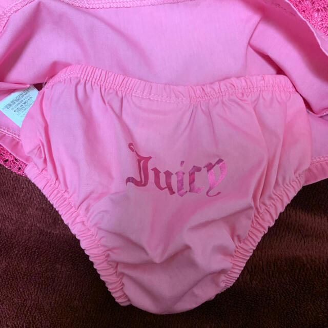 Juicy Couture(ジューシークチュール)の新品♥JUICYCOUTUREジューシークチュール☆レーストップスセットアップ キッズ/ベビー/マタニティのベビー服(~85cm)(ワンピース)の商品写真