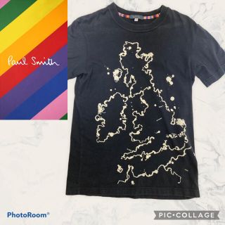 ポールスミス(Paul Smith)の【定番】 ポールスミス　マルチカラーストライプ　Tシャツ　Sサイズ(Tシャツ/カットソー(半袖/袖なし))