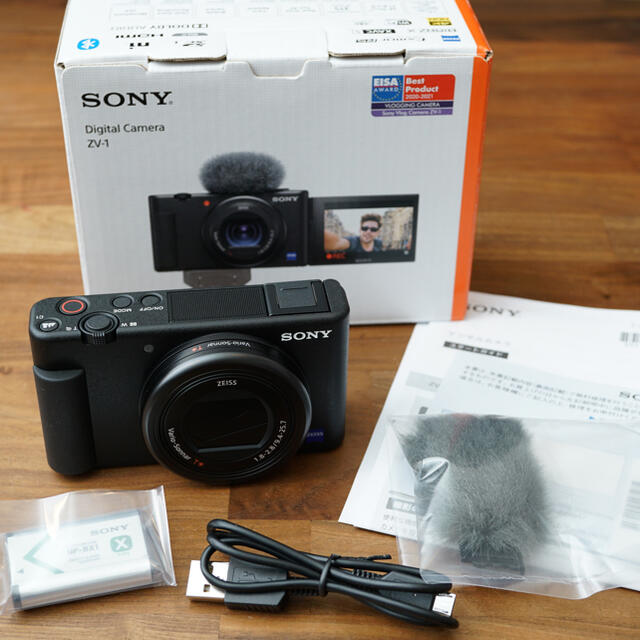 保障できる SONY - 新品 SONY ZV-1 VLOGCAM 未使用 コンパクトデジタル