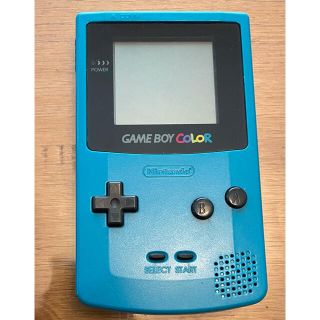 ニンテンドウ(任天堂)の【送料込】GAMEBOY COLOR(エメラルドグリーン)(携帯用ゲーム機本体)