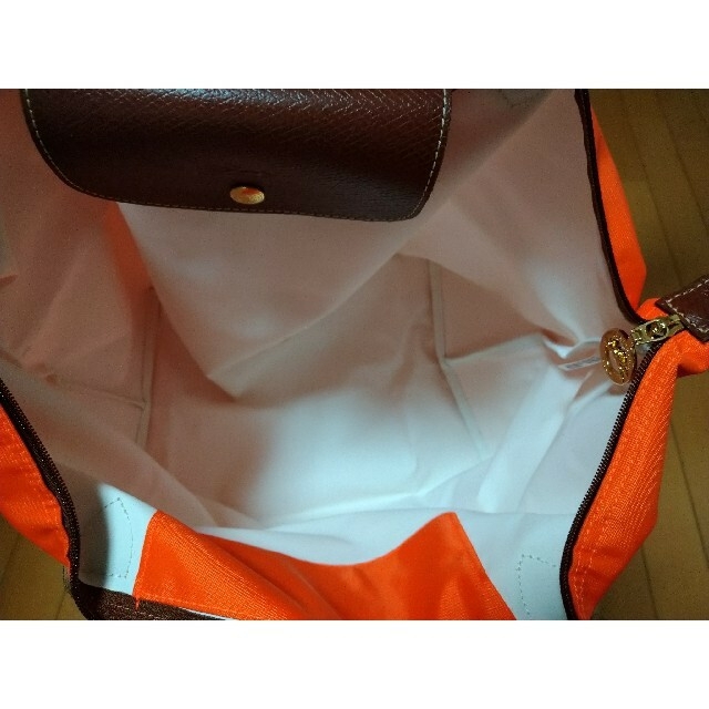 LONGCHAMP(ロンシャン)のさらに大胆😤お値下げ🦙💐プリアージュ　オレンジ レディースのバッグ(トートバッグ)の商品写真