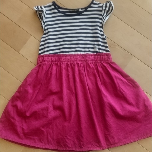 BeBe(ベベ)のbebe ワンピース　120 キッズ/ベビー/マタニティのキッズ服女の子用(90cm~)(ワンピース)の商品写真