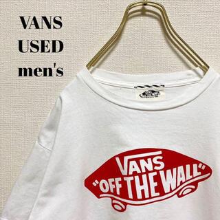 バンズボルト(VANS VAULT)のVANS バンズ　メンズ　半袖Tシャツ　ビッグロゴ　ストリート　スケボー　M(Tシャツ/カットソー(半袖/袖なし))